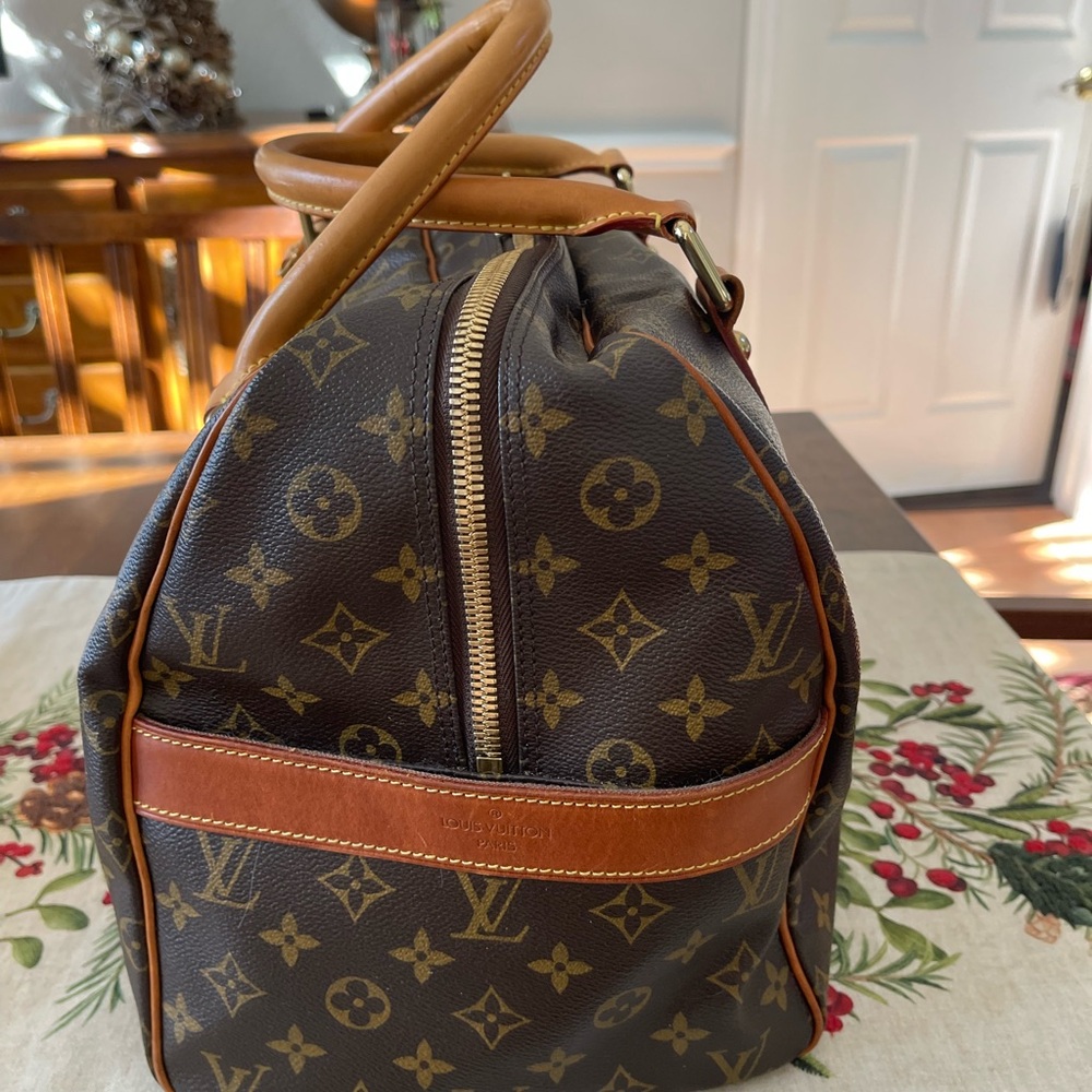 Louis Vuitton Brown Monogram Carryall Boston Travel Bag - Picture 9 of 16